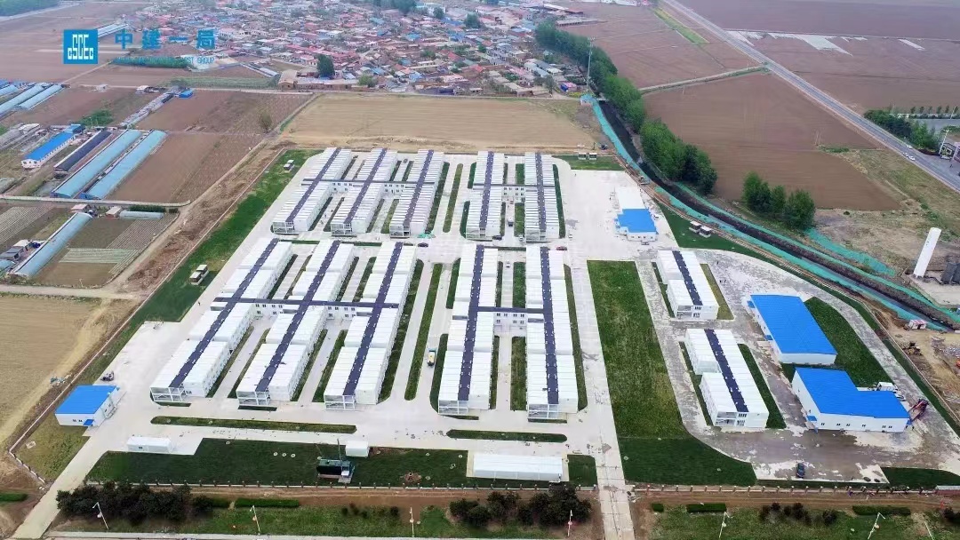 眾志成城，共同抗疫！廣恒防水馳援遼陽(yáng)方艙醫(yī)院項(xiàng)目。